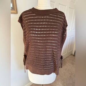 NWT Max Studio sweater vest/tabard